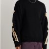 Oversized Intarsia Wool Sweater - FR Oversized Intarsia Wool Sweater - FR