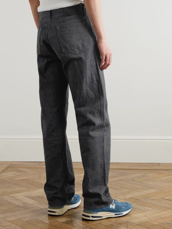 Monkey Straight-Leg Jeans - BK Monkey Straight-Leg Jeans - BK