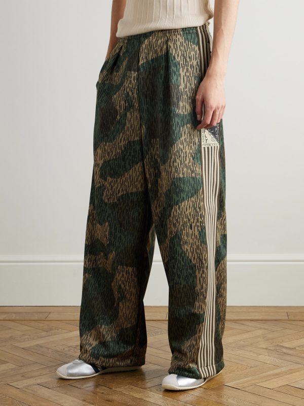 Camouflage-Print Cotton-Jersey Sweatpants - FR Camouflage-Print Cotton-Jersey Sweatpants - FR