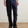 Okagilly Slim-Fit Crochet-Trimmed Jeans - FR