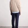 Peckish Totem Pole Intarsia Wool-Blend Sweater - BK Peckish Totem Pole Intarsia Wool-Blend Sweater - BK