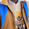 Peckish Totem Pole Intarsia Wool-Blend Sweater - CU Peckish Totem Pole Intarsia Wool-Blend Sweater - CU