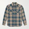Columbia Checked Cotton-Flannel Western Shirt Columbia Checked Cotton-Flannel Western Shirt