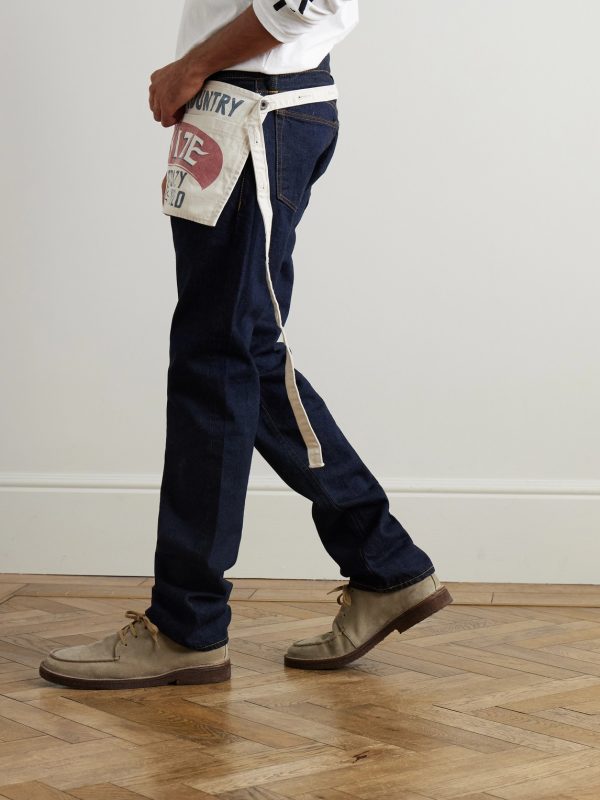 Printed Cotton-Canvas Apron - BK