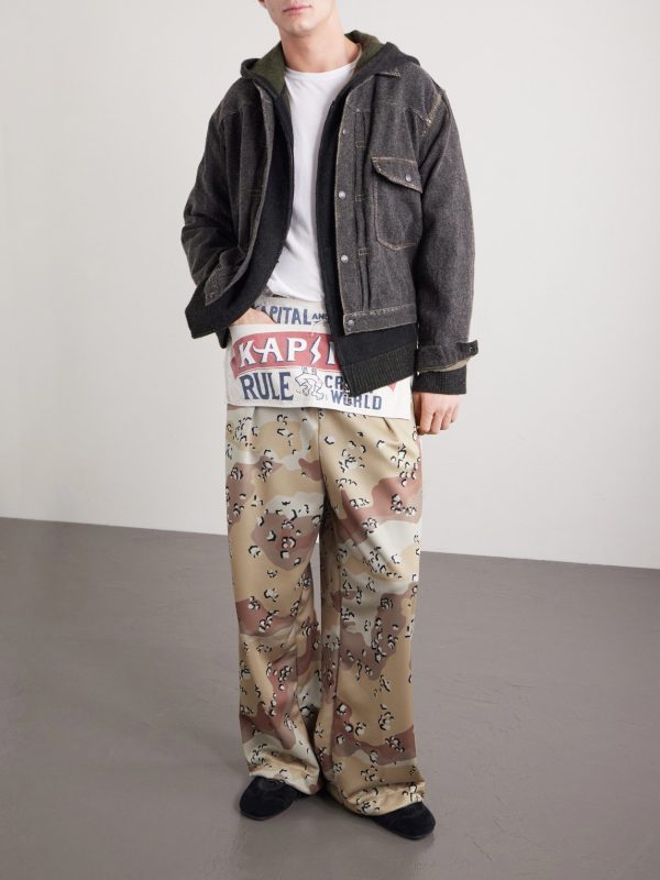 Printed Cotton-Canvas Apron - FR
