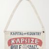 Printed Cotton-Canvas Apron