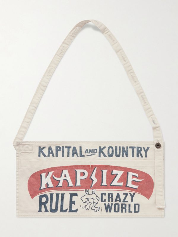 Printed Cotton-Canvas Apron