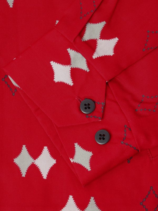 Ainu Mosir Printed Lyocell-Twill Jacket - E1 Ainu Mosir Printed Lyocell-Twill Jacket - E1