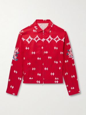 Ainu Mosir Printed Lyocell-Twill Jacket