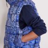 Quilted Patchwork Bandana-Print Shell Gilet - CU