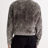 Hunter Drizzle Cotton-Velvet Blouson Jacket - BK