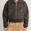 Wool-Flannel Blouson Jacket - FR