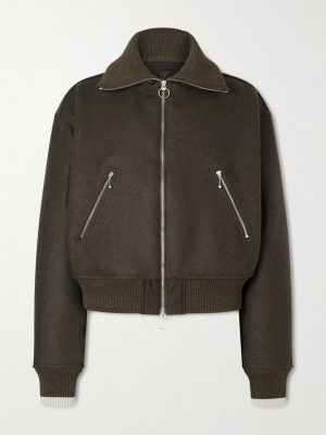 Wool-Flannel Blouson Jacket Wool-Flannel Blouson Jacket
