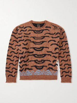 Nepal Tiger Intarsia Wool-Blend Sweater Nepal Tiger Intarsia Wool-Blend Sweater