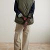 Zepher Suede-Trimmed Shell Gilet - BK Zepher Suede-Trimmed Shell Gilet - BK