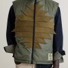 Zepher Suede-Trimmed Shell Gilet - FR Zepher Suede-Trimmed Shell Gilet - FR