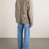 Pinstriped Cotton-Blend Twill Jacket - BK