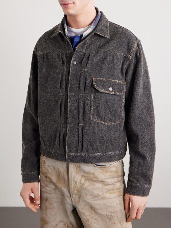 Cropped Cotton-Blend Twill Jacket - FR Cropped Cotton-Blend Twill Jacket - FR