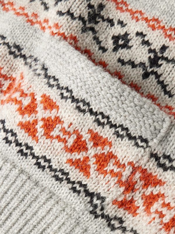 Fair Isle Wool Sweater - CU Fair Isle Wool Sweater - CU