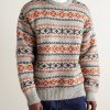 Fair Isle Wool Sweater - FR Fair Isle Wool Sweater - FR