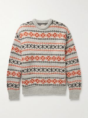 Fair Isle Wool Sweater