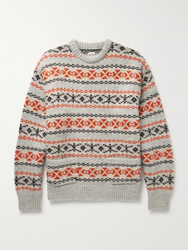 Fair Isle Wool Sweater Fair Isle Wool Sweater
