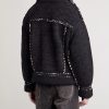 Embroidered Wool Jacket - BK Embroidered Wool Jacket - BK