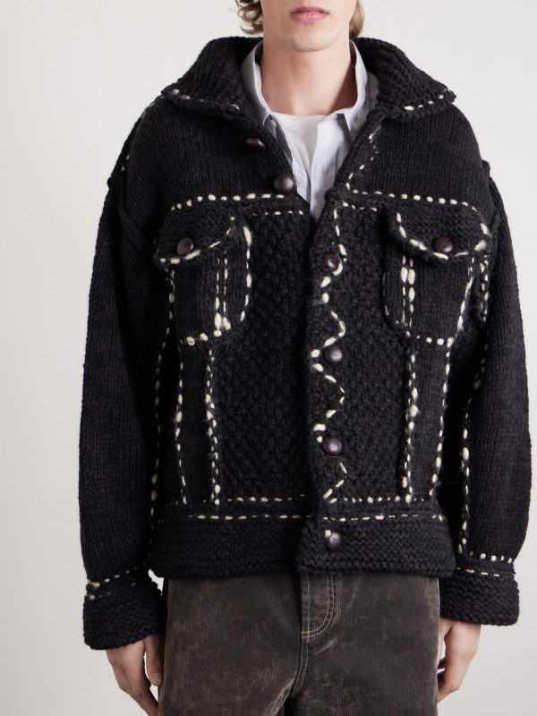 Embroidered Wool Jacket - FR Embroidered Wool Jacket - FR