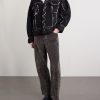 Embroidered Wool Jacket - OU Embroidered Wool Jacket - OU