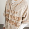 Oversized Striped Appliquéd Wool-Blend Shirt - CU Oversized Striped Appliquéd Wool-Blend Shirt - CU
