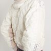 Panelled Bandana-Print Cotton-Jersey and Quilted Shell Hoodie - CU