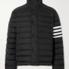 Striped Quilted Ripstop Down Jacket Striped Quilted Ripstop Down Jacket
