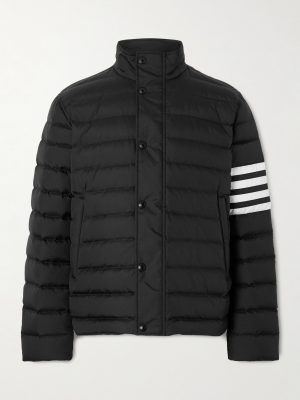 Striped Quilted Ripstop Down Jacket Striped Quilted Ripstop Down Jacket
