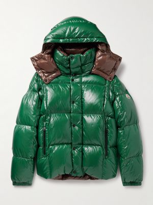 Parana Logo-Appliquéd Quilted Nylon Hooded Down Jacket Parana Logo-Appliquéd Quilted Nylon Hooded Down Jacket