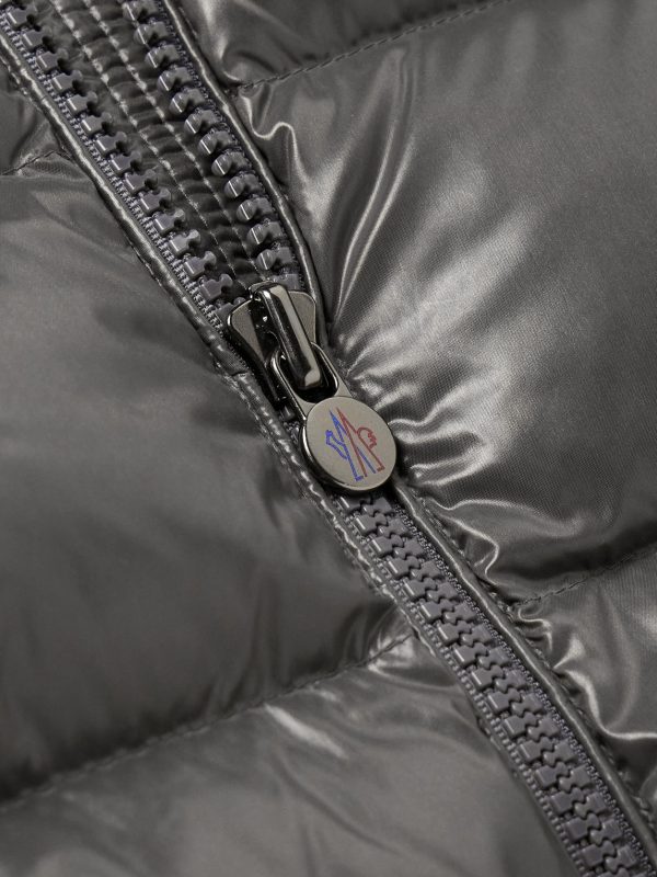 Maya Logo-Appliquéd Quilted Nylon Hooded Down Jacket - E1 Maya Logo-Appliquéd Quilted Nylon Hooded Down Jacket - E1