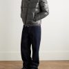 Maya Logo-Appliquéd Quilted Nylon Hooded Down Jacket - OU Maya Logo-Appliquéd Quilted Nylon Hooded Down Jacket - OU