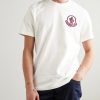 Logo-Flocked Appliquéd Cotton-Jersey T-Shirt - FR Logo-Flocked Appliquéd Cotton-Jersey T-Shirt - FR