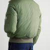 Maulevrier Reversible Plush and Shell Bomber Jacket - BK Maulevrier Reversible Plush and Shell Bomber Jacket - BK