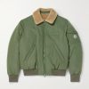 Maulevrier Reversible Plush and Shell Bomber Jacket Maulevrier Reversible Plush and Shell Bomber Jacket