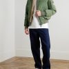 Maulevrier Reversible Plush and Shell Bomber Jacket - OU Maulevrier Reversible Plush and Shell Bomber Jacket - OU