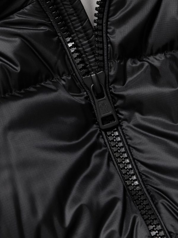 Couyere Logo-Appliquéd Quilted Micro-Ripstop Hooded Down Jacket - CU