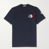 Logo-Appliquéd Cotton-Jersey T-Shirt