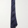 8cm Striped Silk and Cotton-Blend Twill Tie 8cm Striped Silk and Cotton-Blend Twill Tie