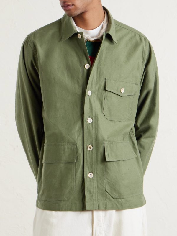 Cotton-Twill Overshirt - FR Cotton-Twill Overshirt - FR