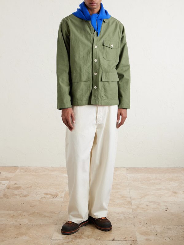 Cotton-Twill Overshirt - OU Cotton-Twill Overshirt - OU