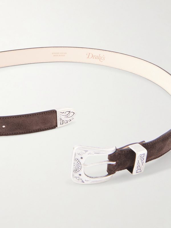 2.5cm Suede Belt - E1 2.5cm Suede Belt - E1