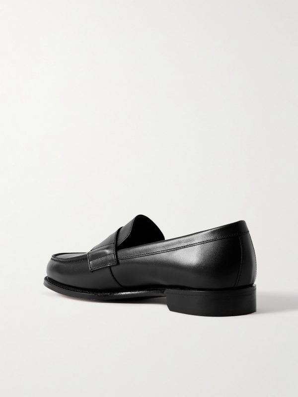 Charles Leather Penny Loafers - BK Charles Leather Penny Loafers - BK