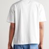 Embroidered Cotton-Jersey T-Shirt - BK