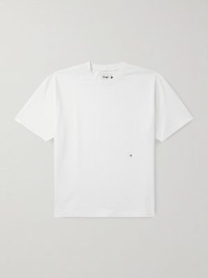 Embroidered Cotton-Jersey T-Shirt Embroidered Cotton-Jersey T-Shirt