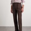 Western Games Pleated Cotton-Twill Suit Trousers - FR